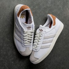 adidas Originals Gazelle Męskie buty sportowe Białe Sneakersy Trampki Obuwie #600, używany na sprzedaż  Wysyłka do Poland