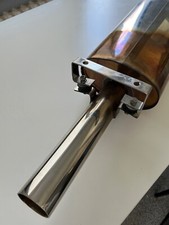Edelstahl sportauspuff mittig gebraucht kaufen  Gaggenau