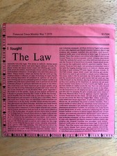Clash fought law for sale  BEDFORD