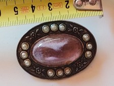 Broche vintage pierre d'occasion  Nîmes