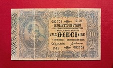 Banconota lire umberto usato  Castiglione del Lago