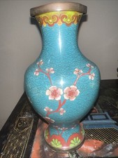 Antique cloisonné vase for sale  Many