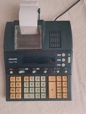 Calcolatrice vintage olivetti usato  Roma
