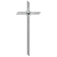 Grabkreuz edelstahl grabstein gebraucht kaufen  Mahlberg
