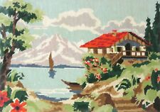 Tapisserie vintage chalet d'occasion  Fontaine