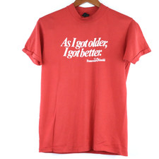 Camisa promocional vintage Francesco Rinaldi molho de macarrão anúncio anos 80 masculina GG comprar usado  Enviando para Brazil