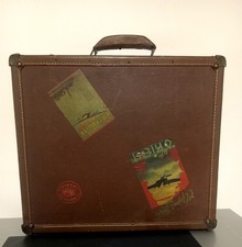 Vintage leather travel for sale  Shawano