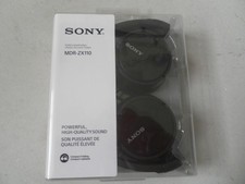 Black sony headphones for sale  RHYL