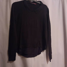 Pull noir comptoir d'occasion  Les Pieux