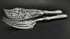 Fish serving cutlery d'occasion  Expédié en Belgium