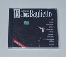 JUAN CARLOS BAGLIETTO / CD 1998 ARGENTINA / 15 AÑOS - EN VIVO segunda mano  Embacar hacia Argentina