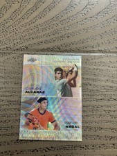 Carlos Alcaraz / Rafael Nadal 2023 Leaf Metal Wave Dual /25 RC Alcaraz ROOKIE, usado comprar usado  Enviando para Brazil