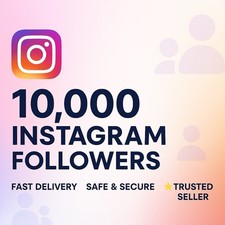 10.000 Instagram Follow [Leia a descrição] comprar usado  Enviando para Brazil