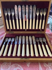 Fischbesteck personen sterling gebraucht kaufen  Köln
