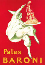 Pates Baroni - Spagetti Pasta Deco Restaurante Cozinha A3 Arte Cartaz Impressão comprar usado  Enviando para Brazil