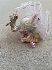 Vintage capodimonte stork for sale  BUSHEY
