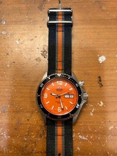 Usado, Mostrador laranja raro Orient Mako 1ª geração  comprar usado Usado, Mostrador laranja raro Orient Mako 1ª geração  comprar usado  Enviando para Brazil