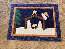 Handmade quilted christmas for sale  Fresno