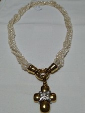 Collana perline fiume usato  Palermo