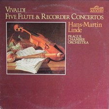 Antonio Vivaldi, Hans-Martin Linde, Prague Chamber Orchestra, Five Flute & Recor segunda mano  Embacar hacia Mexico