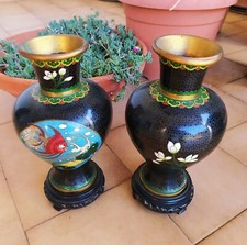 Vasi cinesi cloisonné usato  Ronciglione