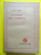 Henri heine livre d'occasion  Jegun
