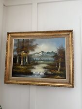 Vintage large oil for sale  Naples