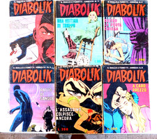 Fumetto diabolik lotto usato  Roma
