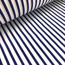 Tissu rayures bleu d'occasion  Fayence