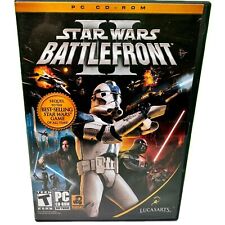 Star Wars Battlefront II 2 (PC CD ROM, outubro de 2005, 4 discos, LucasArts) VINTAGE comprar usado Star Wars Battlefront II 2 (PC CD ROM, outubro de 2005, 4 discos, LucasArts) VINTAGE comprar usado  Enviando para Brazil