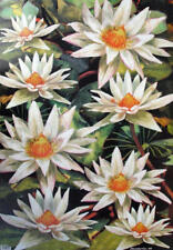 Carta decoupage ninfee usato  Villanova Mondovi