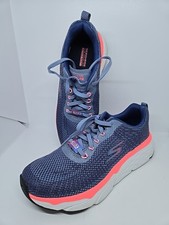 Tênis de corrida Skechers feminino Max Cushion refrigerado GoGa tapete rosa/roxo EUA 9 comprar usado  Enviando para Brazil