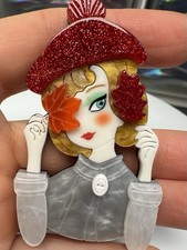 Retro acryl brosche gebraucht kaufen Retro acryl brosche gebraucht kaufen  Velten