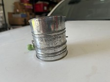 Antique metal flour for sale  Granbury