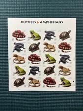 Scott #3814-8: Reptiles y anfibios MNH hoja de 20. segunda mano  Embacar hacia Mexico