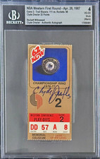 Clyde drexler signed for sale  Houston