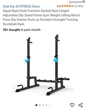 Squat rack for sale  ROSS-ON-WYE