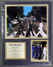 Colagem de fotos e álbum The Beatles Abbey Road Display informações 11 x 14 para moldura comprar usado  Enviando para Brazil