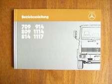 Usado, LN 2 LK 709 809 814 914 1114 1117 Betriebsanleitung Anleitung Lkw Mercedes-Benz comprar usado  Enviando para Brazil