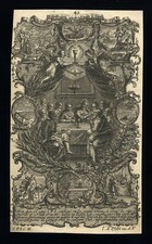 Santino incisione 1700 usato  Ragusa