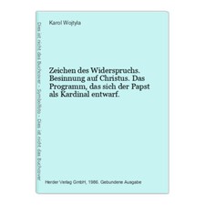 Zeichen widerspruchs besinnung gebraucht kaufen  Grasellenbach