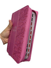 Biblia Letra Grande 12 puntos para Mujer con cierre RV1960 floral con indice comprar usado  Enviando para Brazil