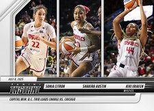 2025 Panini Instant WNBA #134 Sonia Citron Austin Kiki Iriafen Mystics PRÉ-VENDA comprar usado  Enviando para Brazil