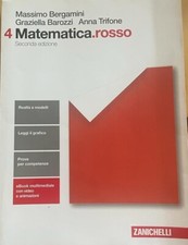 Matematica.rosso vol bergamini usato  Trento