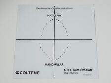 Kofferdam lochschablone 6x6 gebraucht kaufen  Schnaitsee