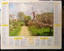Calendrier ptt almanach d'occasion  Marseille IX