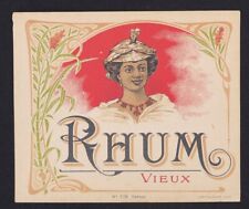 Ancienne étiquette rhum d'occasion  Nantes-