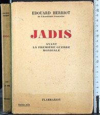 Jadis. edouard herriot. usato  Ariccia