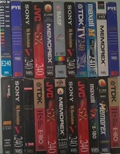 Used recordable vhs for sale  COATBRIDGE