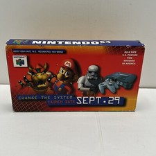 NINTENDO POWER CHANGE THE SYSTEM PROMO VHS TAPE FOR N64 LAUNCH comprar usado  Enviando para Brazil